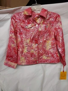 ruby rd jacket size 6 nwt multicolor vintage - Picture 1 of 4