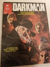 Darkman #1 Official adaptation Movie Comic Magazine RARE horror cult classic