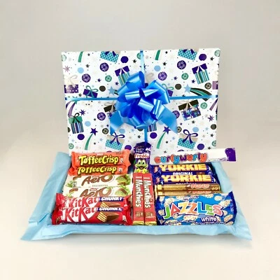 GIFTHAMPERZ Chocolate Hamper Gift Wrap Cadbury Nestle Dad Thanks Get Well Christmas dad