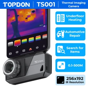 TOPDON TS001 9mm Focal Length Thermal Camera for Android Type C IR 256*192  - Picture 1 of 17