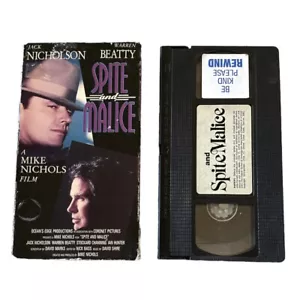 Spite and Malice VHS Film Jack Nicholson Warren Beatty selten 1975 Ocean's Edge - Bild 1 von 3
