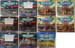 Micro Machines Vintage Select: Earth Exploraion,Space-Galaxy Voyagers,Military