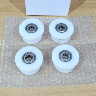 Комплект из 4 колес/роликов для тренажерного зала для моделей 1000 1100 1400 1500 белые - Изображение 1 из 4