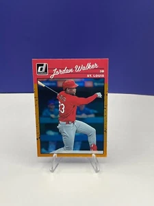 2023 Donruss Gold Holo novato Jordan Walker #241 - Imagen 1 de 2