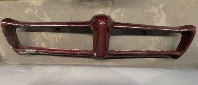 1968 1969 Pontiac GTO barra de para-choque dianteiro Endura Lemans Tempest HO acabamento original GM - Imagem 1 de 4