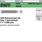 SPAX Rahmenanker R 89011 Zyko m.T-STAR plus 7,5 x 210 -T30 Stahl galvanisch v...