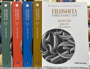 (Filosofia) N. Abbagnano, G. Fornero, P. Rossi - FILOSOFIA - 4 VOLUMI - Imagen 1 de 1