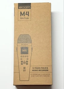 Zoom M4 MicTrak Handheld Stereo Microphone 4Track Recorder Portable USB - Picture 1 of 8