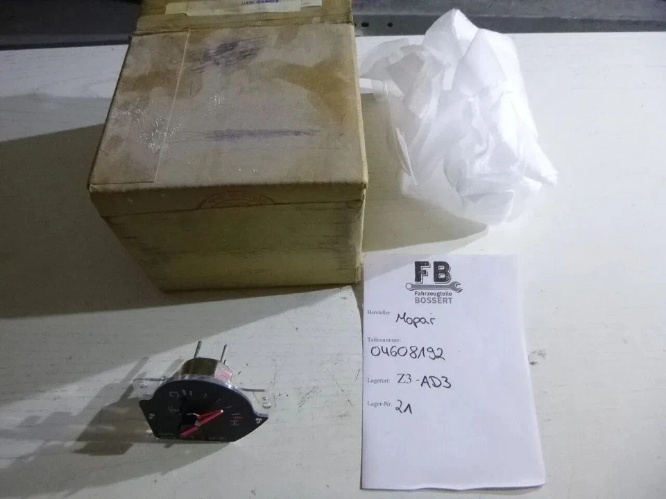 Chrysler Concorde Dodge Intrepid indicador temperatura del agua temperatura del agua de refrigeración Foto 1 de 4