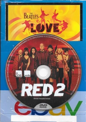 RED 2-BRUCE WILLIS-ACTION-2013-DVD-(1 DISC SET ONLY)-FREE SHIP IN CANADA - Image 1 of 4