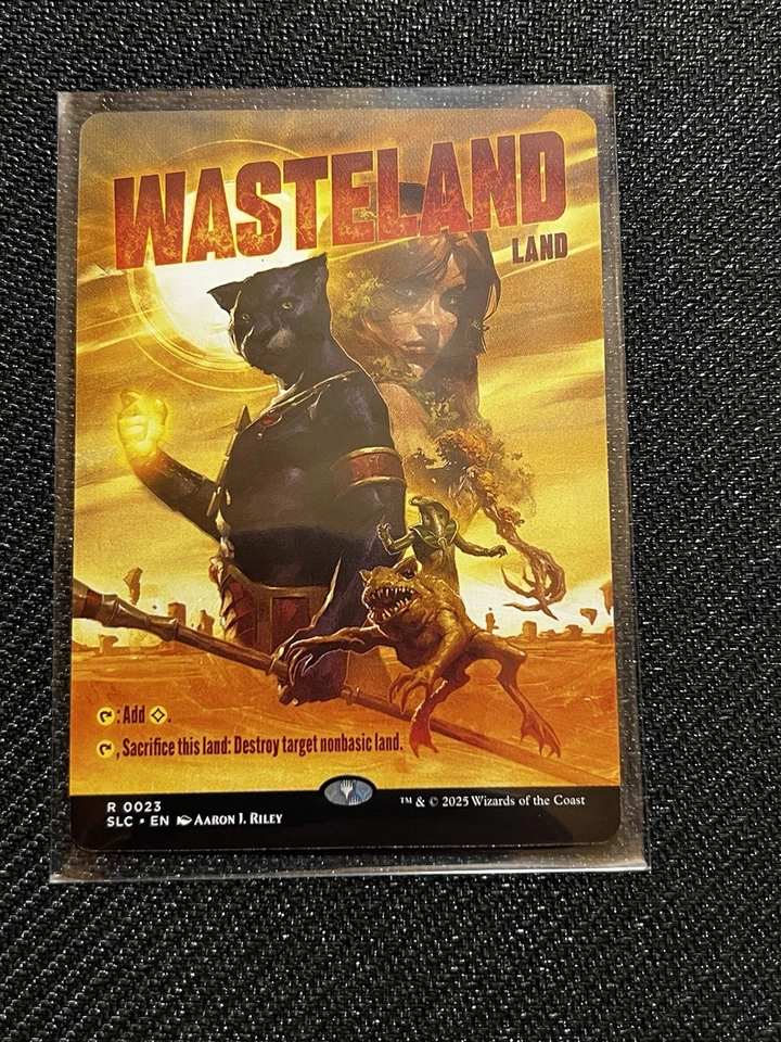 Wasteland |NM| Encyclopedia Secret Lair Magic MTG Non-Foil - Image 1 of 1