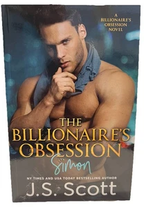 The Billioniaire's Obsession Simon J. S. Scott SIGNED Can Be PERSONALIZED - Imagen 1 de 1