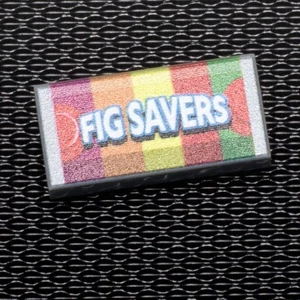 Fig Savers - B3 Customs® Printed 1x2 Tile - Picture 1 of 1