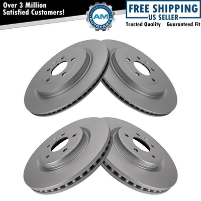 Juego de rotores de freno Premium con recubrimiento G para Ford Taurus 2018-2019 Foto 1 de 4