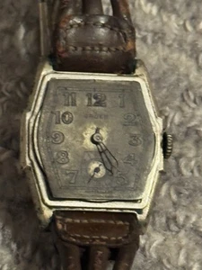 Vintage Gruen Tonneau Mechanical Watch w/ Sub Seconds – Parts or Repair - Picture 1 of 7