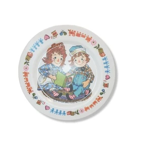 Vintage 1969 Raggedy Ann & Andy Oneida Plate - Picture 1 of 2