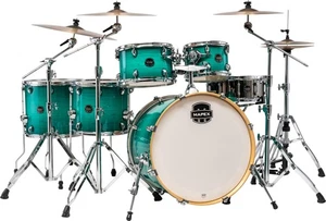 Mapex Armory Studioease Fast Toms 6-piece Shell Pack - Jade Stone Burst - Picture 1 of 3