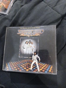 Saturday Night Fever Original Movie Soundtrack CD (1977 2 Disc Set) Great Shape - Picture 1 of 7