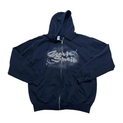 Sudadera con Capucha George Strait Para Hombre Grande Tultex Sudadera Country Star Texas Música Arte Foto 1 de 4