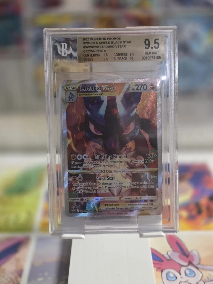 Lucario VSTAR SWSH291 SWSH: Sword & Shield Promo Cards Holo - Image 1 of 1
