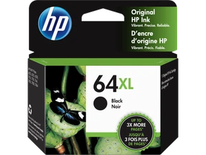HP 64XL Original Tintenpatrone Schwarz mit hoher Reichweite, ~600 Seiten, N9J92AN#140 - Bild 1 von 7