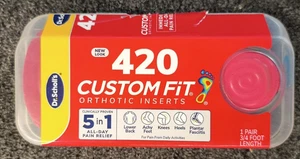 Dr. Scholl's CF420 Custom Fit Orthotic Inserts, OBN, A2 - Picture 1 of 3
