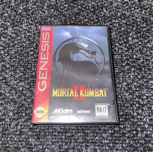 Mortal Kombat II - Sega Genesis - Komplett in Box CIB - Mortal Kombat 2 - 1994 - Bild 1 von 3