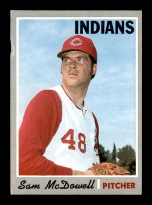 1970 Topps #650 Sam McDowell   G/VG X3575586 - Image 1 of 3