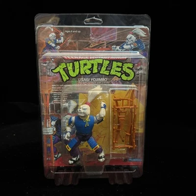Playmates TMNT Usagi Yojimbo Action Figure Unpunched New on Card 1989 - Image 1 of 4