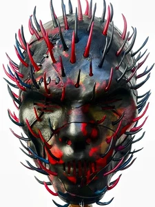 TARNFEUER. Mann. tragbare Maske von TWMysterystar - Bild 1 von 5