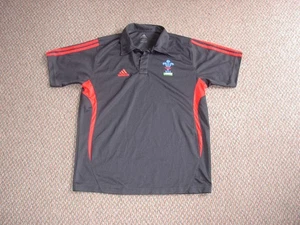 Adidas Wales Rugby Union Supporters Tee Shirt/top/jersey/adult large - Picture 1 of 1