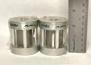 BIMBA FLAT-1 CF0-07504-A PNEUMATIC CYLINDER (Lot of 2) NEW - Picture 1 of 4