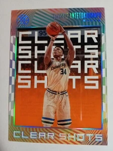 2019-20 Panini Illusions - Clear Shots Orange #15 Giannis Antetokounmpo Bucks - Bild 1 von 2