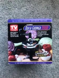 Gourmet Quick Chopper 2000 Hackmischmaschine manuell wie im TV zu sehen  - Bild 1 von 3