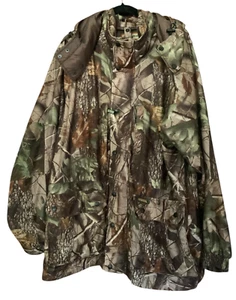 Remington RealTree Hardwoods Green Jacket Large Mid-Thigh Inside Cinch Waist - Picture 1 of 9