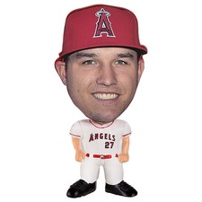 Los Angeles Angels Mike Trout #27 Flathlete Figurine Forever Collectibles 