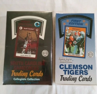 2 Collegiate Collection 1st Edition Sealed Boxes Cards SOUTH CAROLINA & CLEMSON - Image 1 of 4
