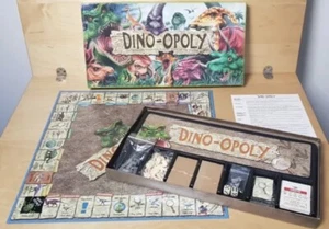 COMPLETE DINO-OPOLY boardgame - The Dinosaur version of MONOPOLY - 2004 Dinopoly - Picture 1 of 2