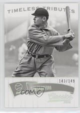 2014 Panini Classics Timeless Tributes Silver /149 Sam Crawford #122 HOF