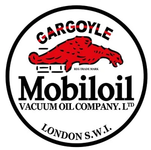 Mobiloil Gargoyle Londres Adhesivo Ø 3 Para 120CM - Gulf Aceite Mobil Elf Sheel - Bild 1 von 1