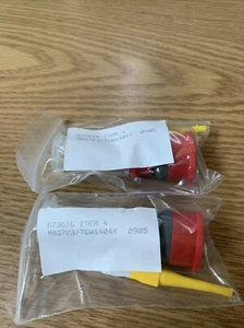 Lot Of 2 Amphenol Circular MIL Spec Connector M83723/76W1404Y 30 Days Warranty - Picture 1 of 4