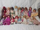 Lot of 17 Vintage NANCY ANN STORYBOOK DOLLS Bisque Porcelain Painted Face