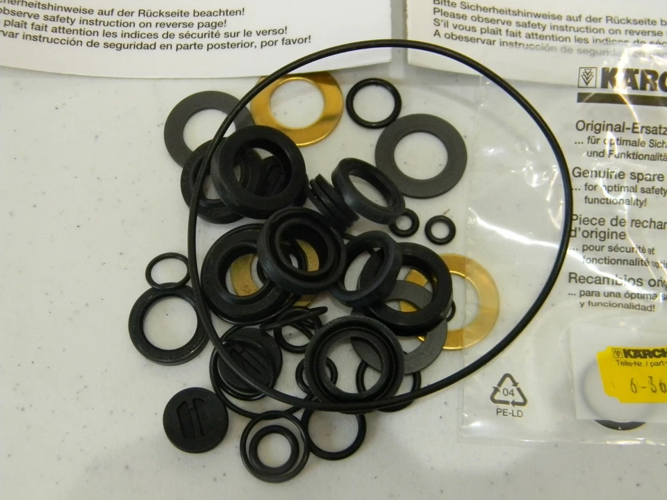 Karcher 2.884-216.0 Juego de Kit de Reparación de Bomba de Lavadora a Presión HD 3000 DH HD 3101 DR Foto 1 de 4