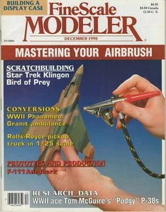 Fine Scale Modeler - December 1990 - Vol. 8 No. 8 - Rolls Royce Pick-Up - Picture 1 of 2