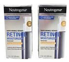 Neutrogena Rapid Wrinkle Repair Retinol Moisturizer SPF 30 1 oz Lot of 2 NEW