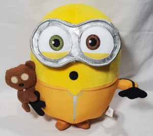 Despicable Me Minions with Teddy Bear THE RISE OF GRU Plush 10" - Picture 1 of 12