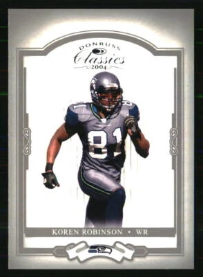 Koren Robinson 2004 Donruss Classics #85 FOOTBALL Card - Image 1 of 2