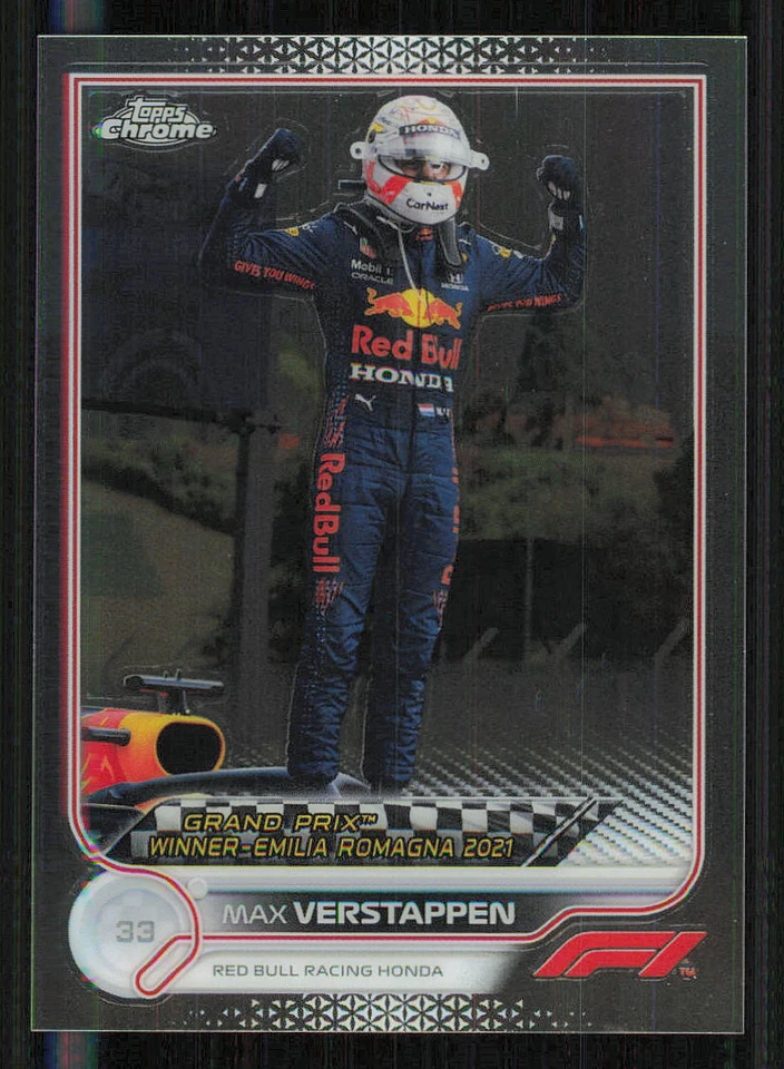 2022 Topps Chrome Formula 1 #152 Max Verstappen GPW - Image 1 of 2