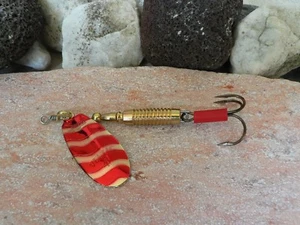 SPINNER ORIGINAL RUBLEX STRIPE VELTIC IN GOLD MIT ROTEN STREIFEN OR NEU - Bild 1 von 1