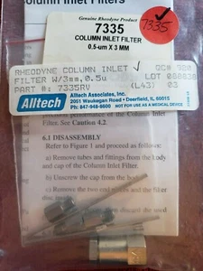 RHEODYNE 7335 COLUMN INLET FILTER - Picture 1 of 2